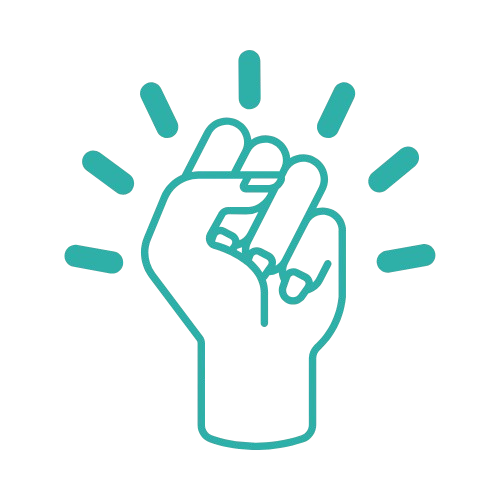 Empowered, Not Hierarchical Icon